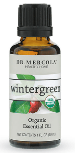 Recalled bottle of wintergreen oil